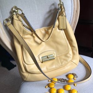 Barely worn Coach leather bag